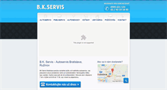 Desktop Screenshot of bkservis.sk